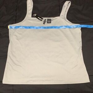🆕 NEW DIRECTIONS- Silver Tank Top (XL)